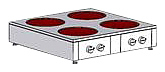 Плита индукционная WOK Heidebrenner ETK-I-W 732431