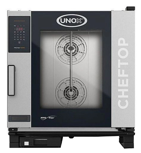 Пароконвектомат UNOX XEVC-0711-EZLM Левая дверь