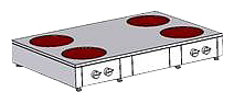 Плита индукционная WOK Heidebrenner ETK-I-W 732413
