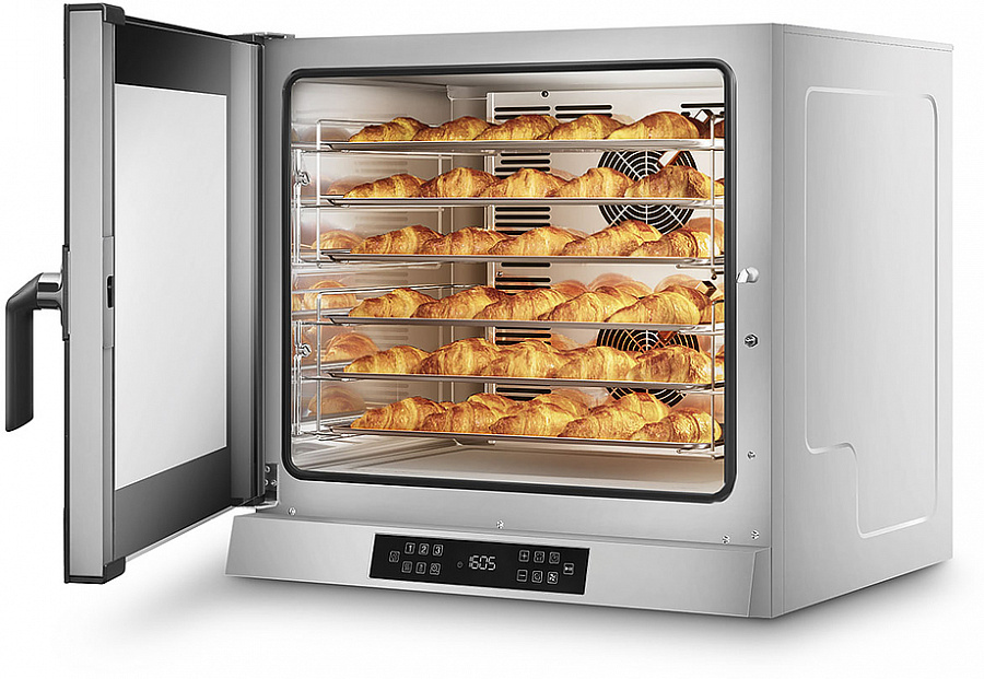 Печь конвекционная с вытяжным зонтом SMEG Professional ALFA625E1HDS+ K4610X